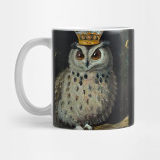 Owl with a Crown Mug